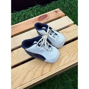 Nike-Baby Sneakers-Blue/White-Size 1B
